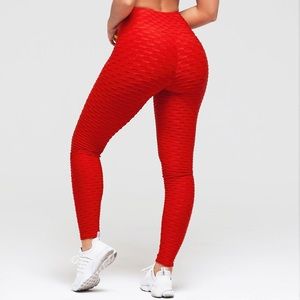High Waist Ruched Leggings